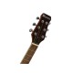 DIMAVERY RB-300 Chitarra Acustica con Pickup Piezoelettrico, Nero