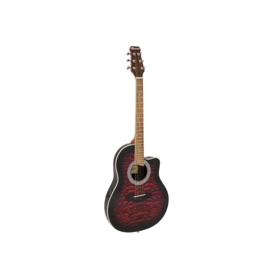 Chitarra Acustica DIMAVERY RB-300 con Pickup Piezoelettrico, Rosso