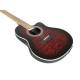 Chitarra Acustica DIMAVERY RB-300 con Pickup Piezoelettrico, Rosso