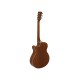 DIMAVERY AW-400 Chitarra Folk Cutaway Naturale - Qualità Acustica Superiore