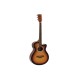 DIMAVERY AW-400 Chitarra Folk Cutaway Sunburst - Strumento Musicale Professionale