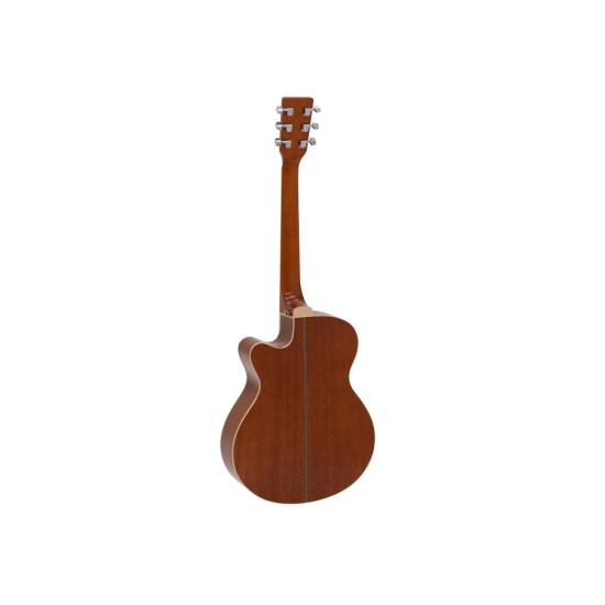 DIMAVERY AW-400 Chitarra Folk Cutaway Sunburst - Strumento Musicale Professionale