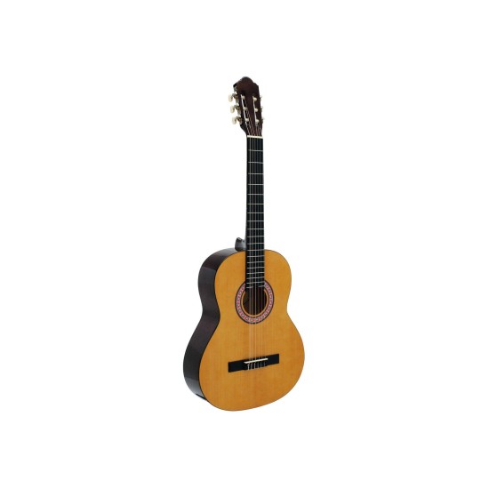 DIMAVERY AC-303: Chitarra Classica 4/4 in Acero con Manico Okumé e Palissandro