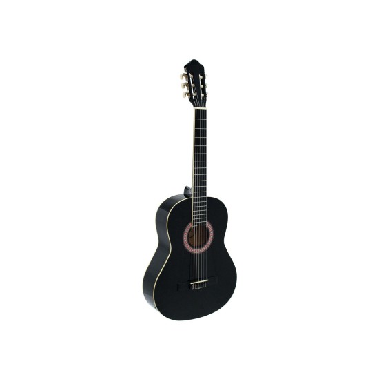 DIMAVERY AC-303 Chitarra Classica 4/4 Nera - Strumento Musicale Professionale
