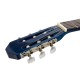 DIMAVERY AC-303 Chitarra Classica 4/4 Blueburst per Destrorsi con Borsa