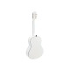 Chitarra Classica DIMAVERY AC-303 4/4 Bianca per Destrorsi con Accessori