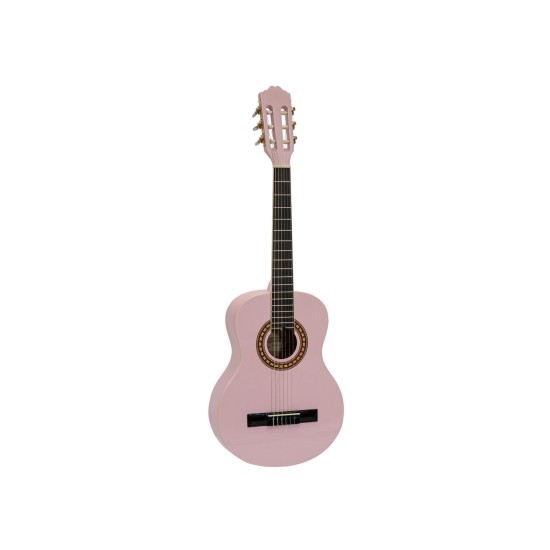 Chitarra Classica 3/4 DIMAVERY AC-303 Rosa - Perfetta per Regali e Giovani Musicisti