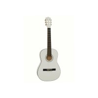 Chitarra Classica 3/4 DIMAVERY AC-303 Bianca con Accessori Inclusi
