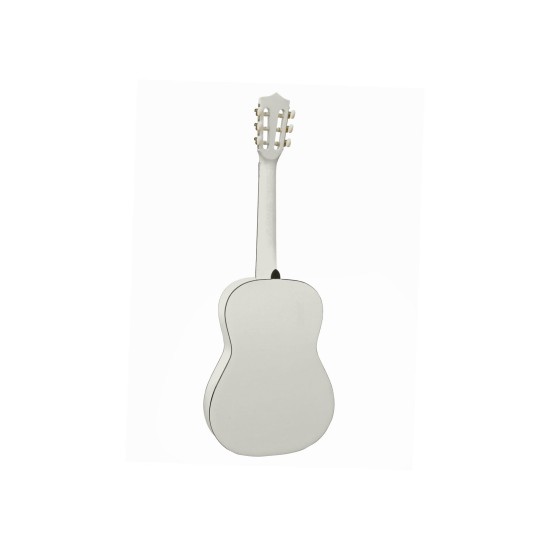 Chitarra Classica 3/4 DIMAVERY AC-303 Bianca con Accessori Inclusi