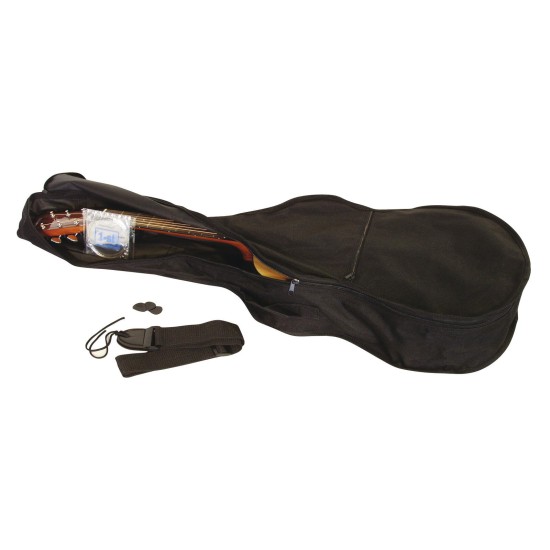 DIMAVERY AC-303 Chitarra Classica 1/2 Naturale - Ideale per Regalo