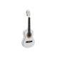 DIMAVERY AC-303 Chitarra Classica 1/2 Bianca - Perfetta per Idee Regalo
