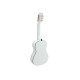 DIMAVERY AC-303 Chitarra Classica 1/2 Bianca - Perfetta per Idee Regalo