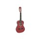 Chitarra Classica DIMAVERY AC-303 1/2 Rossa con Custodia e Accessori