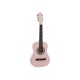 DIMAVERY AC-303 Chitarra Classica 1/2 Fucsia per Bambini - Idea Regalo Perfetta