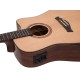 Chitarra Western DIMAVERY ASW-60 Grande Naturale con Corpo Massiccio e Top Solido