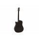 Chitarra Western DIMAVERY STW-90 Dreadnought, Nero Vintage