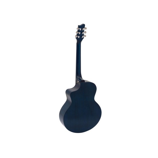 Chitarra Western Dimavery STW-90 Dreadnought, Cristallo Blu