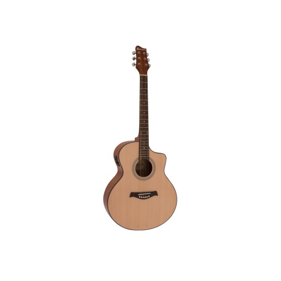 Chitarra Acustica DIMAVERY STW-50 Western con Sistema Pickup - Naturale