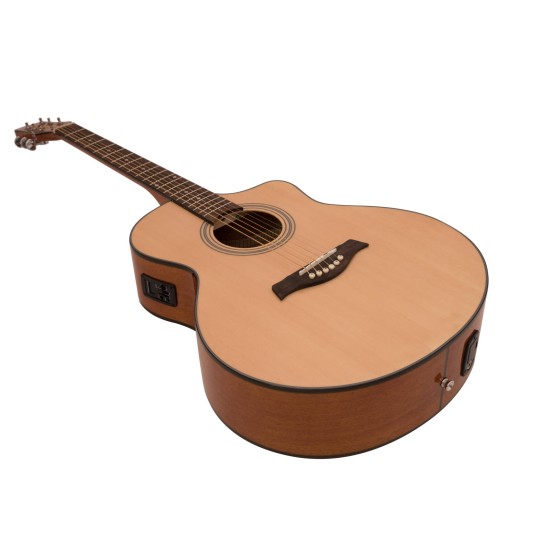 Chitarra Acustica DIMAVERY STW-50 Western con Sistema Pickup - Naturale