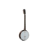 DIMAVERY BJ-30 Banjo a 6 Corde con Cordiera Cromata - Strumento Musicale Professionale
