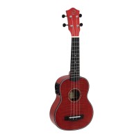 Ukulele Soprano UK-100 rosso fiammato