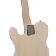 Kit di Costruzione Chitarra DIMAVERY DIY TL-10 - Progetto Personalizzabile con 2 Single Coil