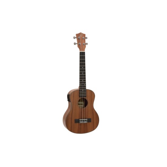 DIMAVERY UK-600 Ukulele Tenore in Acacia con Pickup e Accordatore