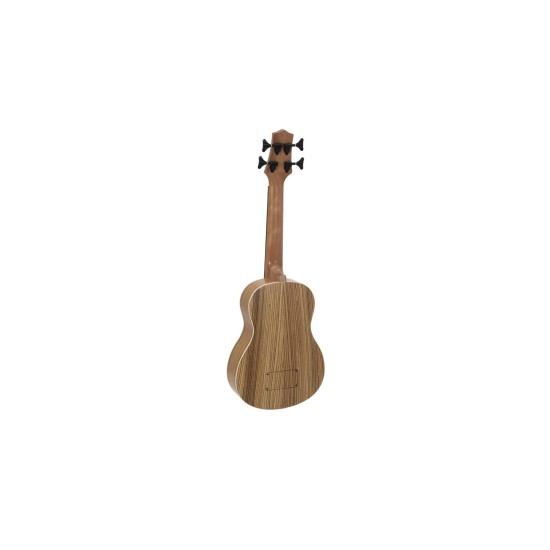 Ukulele Basso DIMAVERY UK-700 in Zebrawood con Pickup Piezo e EQ a 3 Bande