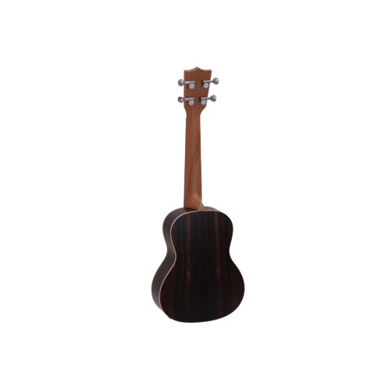 Ukulele da Concerto DIMAVERY UK-800 in Ebano con Pickup e Preamplificatore