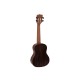 DIMAVERY UK-800 Ukulele da Concerto in Abete Rosso Massiccio con Pickup e Preamplificatore