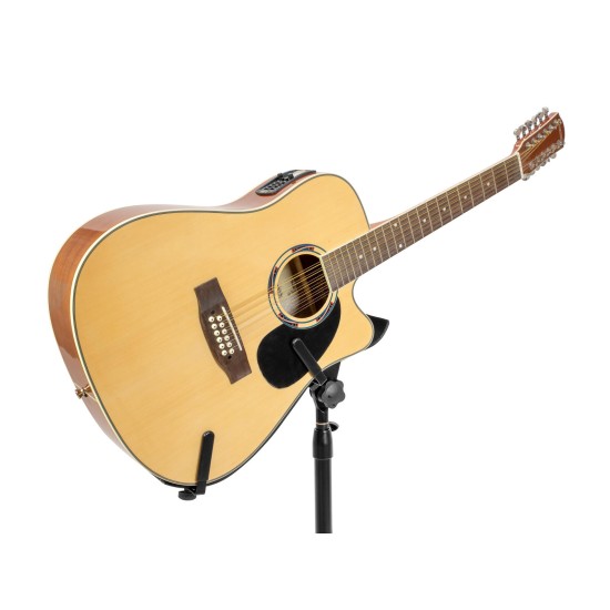 DIMAVERY Supporto Regolabile per Chitarra Acustica ed Elettrica - Stand da Palco Professionale