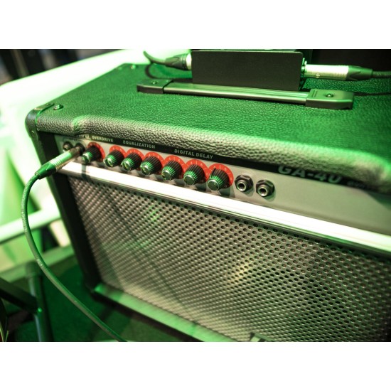 DIMAVERY GA-40R: Amplificatore per Chitarra Elettrica 40W con Effetto Hall Digitale