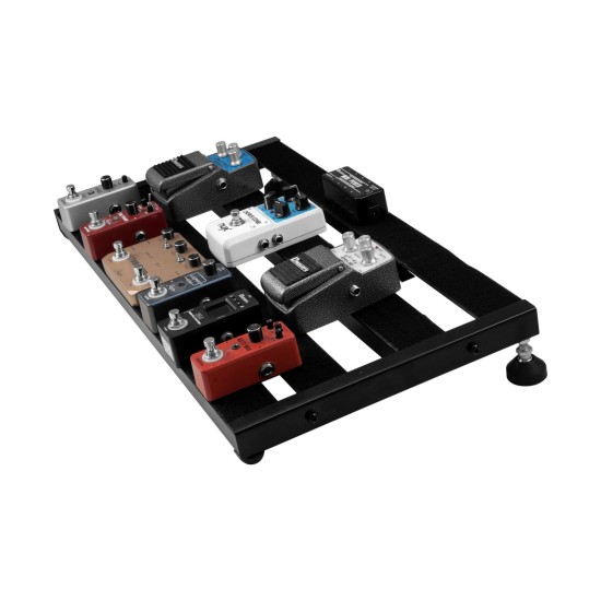 Pedaliera Effetto Universale DIMAVERY - Pedal Board Regolabile 60x7x30,5 cm