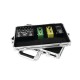 DIMAVERY Custodia in Alluminio per Effetti Chitarra - Fino a 3 Dispositivi
