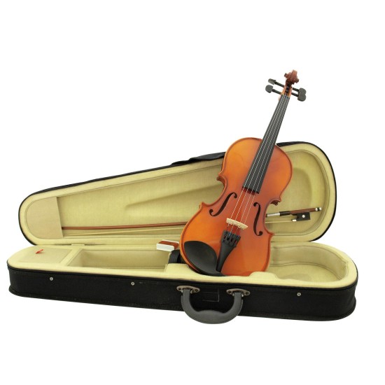 Violino 3/4 DIMAVERY con Arco in Legno e Custodia Protettiva