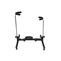 DIMAVERY Supporto Nero per Eufonio/Baritono con Rivestimento di Qualità e Piedini in Gomma