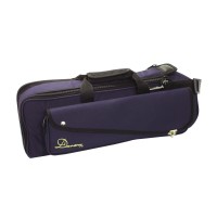 DIMAVERY Borsa per Tromba con Tasca Esterna e Maniglia Robusta - Colore Blu, Nylon