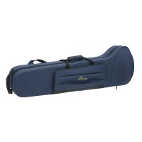 DIMAVERY Custodia Morbida Blu per Trombone Tenore in Nylon con Maniglie