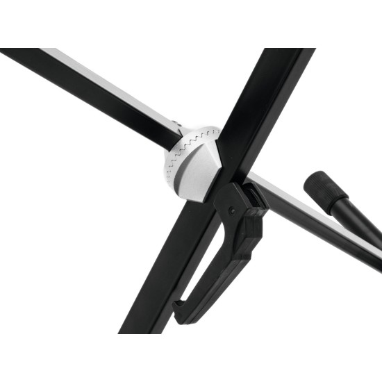 Supporto per Tastiera DIMAVERY SVT-1 con Blocco a Morsetto - Treppiede Stabile e Salvaspazio