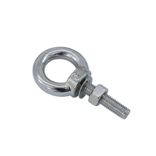 Vite ad Anello M12/50mm in Acciaio Inossidabile - Accessorio per Sicurezza e Fissaggio Professionale