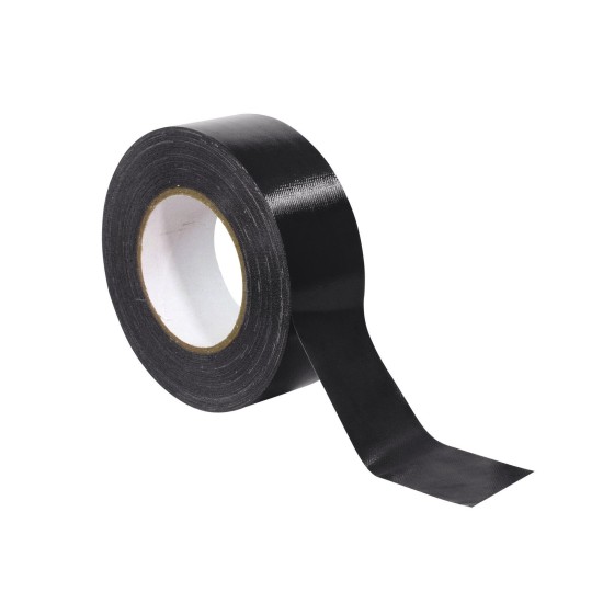 Nastro Adesivo Professionale Gaffa Tape 50mm x 50m Nero per Eventi e Uso Esterno