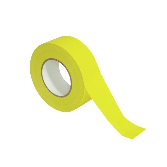 Nastro Adesivo Gaffa Tape Pro Giallo 50mm x 50m per Eventi e Riparazioni
