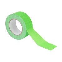 Nastro Adesivo Gaffa 50mm x 25m Verde Fluo - Luminoso Sotto Luce UV