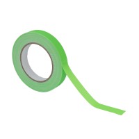 Nastro Adesivo UV Gaffa Tape 19mm x 25m Verde Fluo per Decorazioni e Marcature