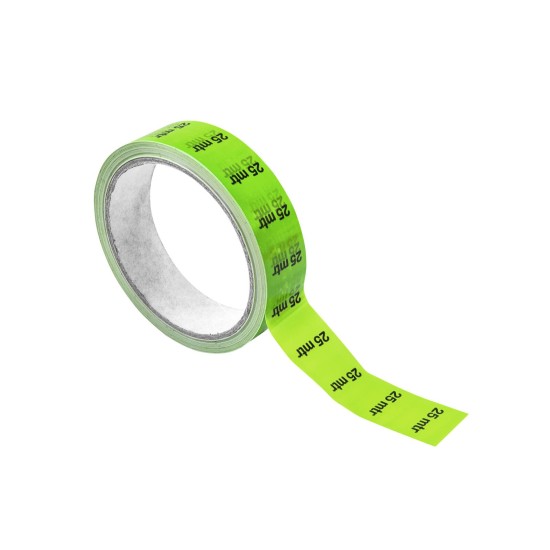 Marcatura Cavi Verde 25m - Nastro Adesivo PVC Resistente per Identificazione Rapida