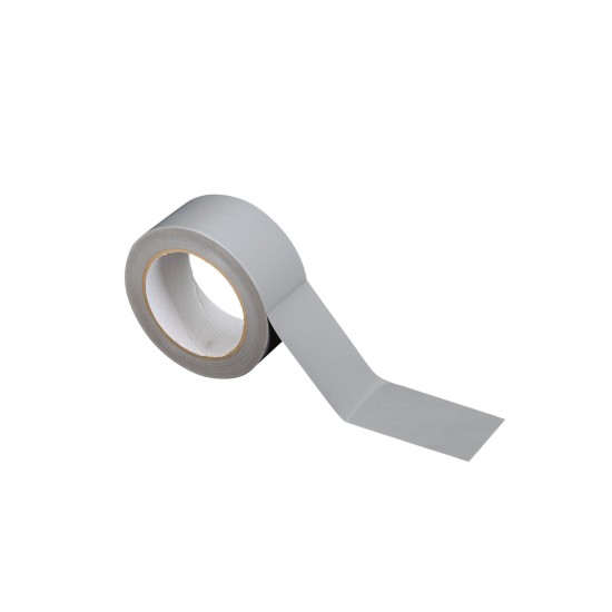 Nastro per Pista da Ballo in PVC Grigio 50mm x 33m - Adesivo Gomma Naturale