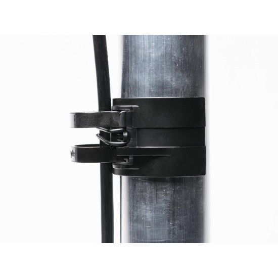 Set 25 O-ring Snap Neri per Morsetti a Traverso - Accessori per Illuminazione Professionale