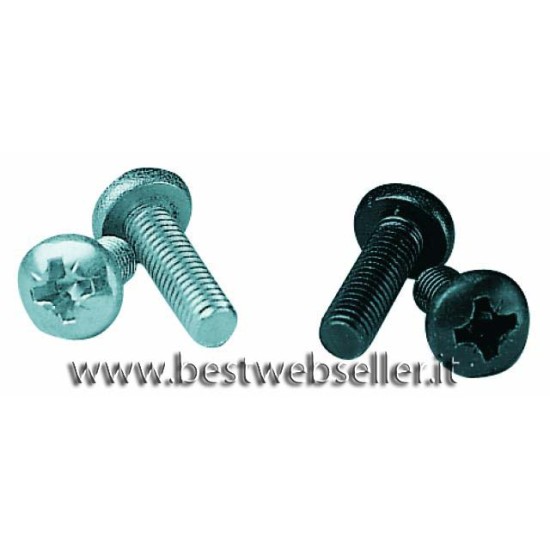 Screw M6 x 12 per 19 rail-racks Screw M6 x 12 per 19 rail-racks