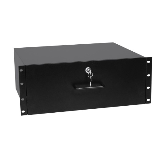 Cassetto Rack Omnitronic 4HU con Serratura per Sistemi Audio e Illuminazione 19