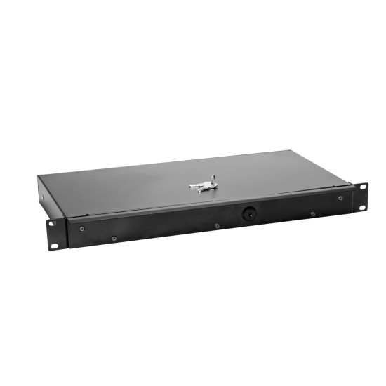 Cassetto Rack 19'' con Serratura 1U - OMNITRONIC KE-1 | Sicurezza e Organizzazione